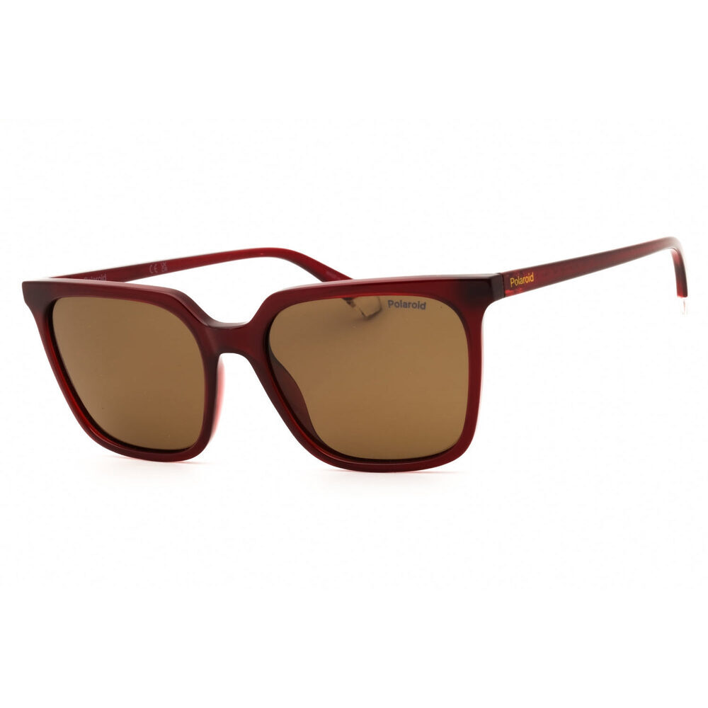 NWT Polaroid Core PLD 4163/S 0LHF SP Pink Rectangle Sunglasses 55mm